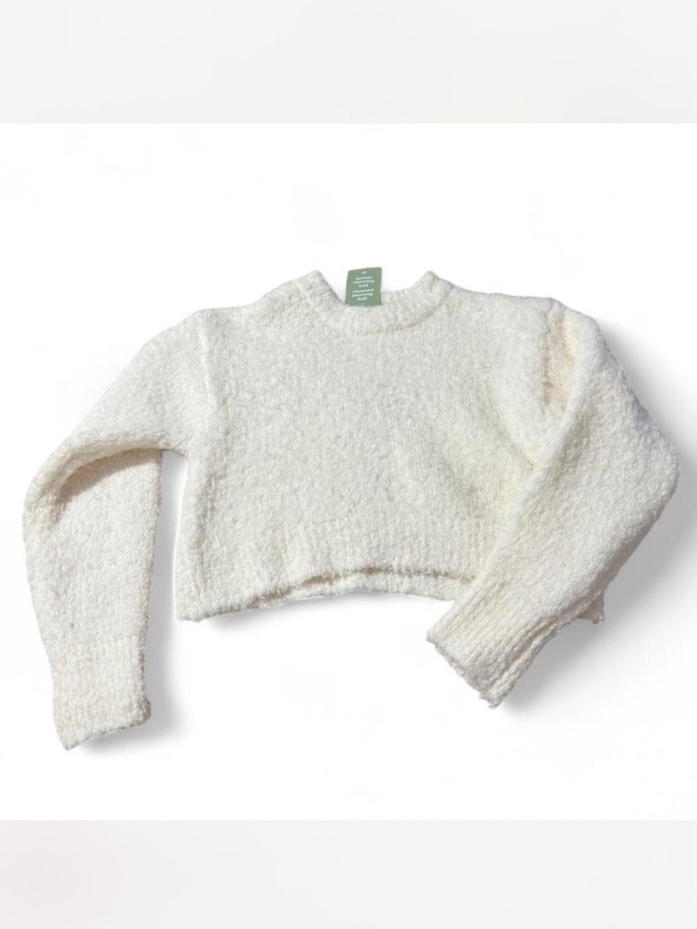 ***NWT*** H&M fluffy knit cream sweater